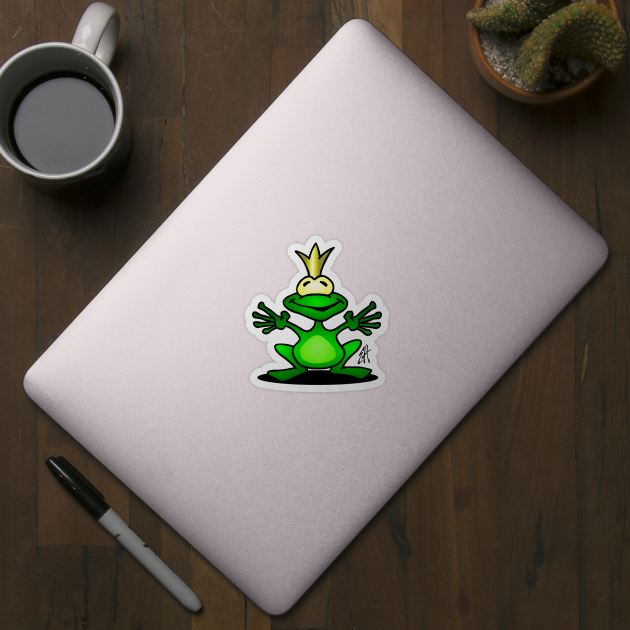 Frog prince by Cardvibes